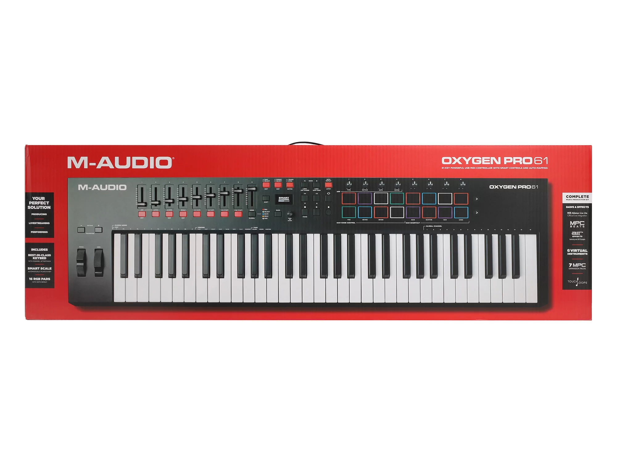 MIDI клавиатура M-audio Oxygen Pro 61 15