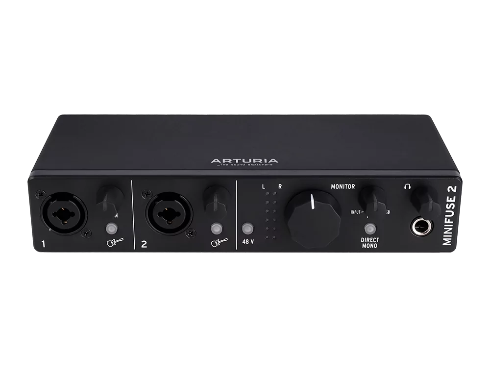 Аудиоинтерфейс USB Arturia MiniFuse 2 Black