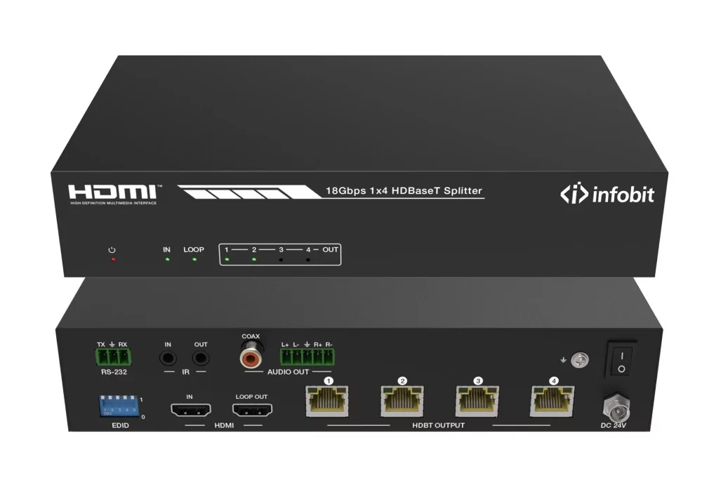 Усилитель - распределитель Infobit iSwitch 104H150