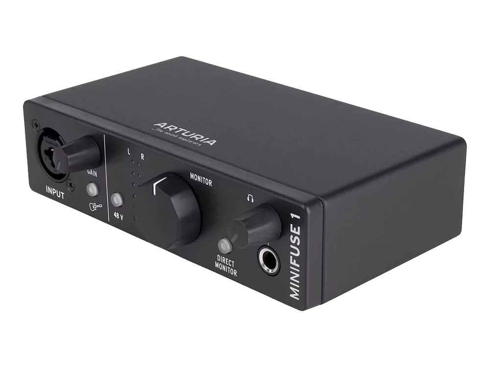 Аудиоинтерфейс USB Arturia MiniFuse 1 Black 4