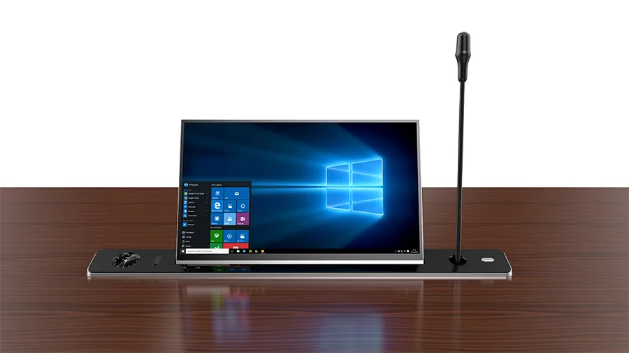 Моторизированный выдвижной монитор Brio Forum Wize Pro WR-15BF Touch