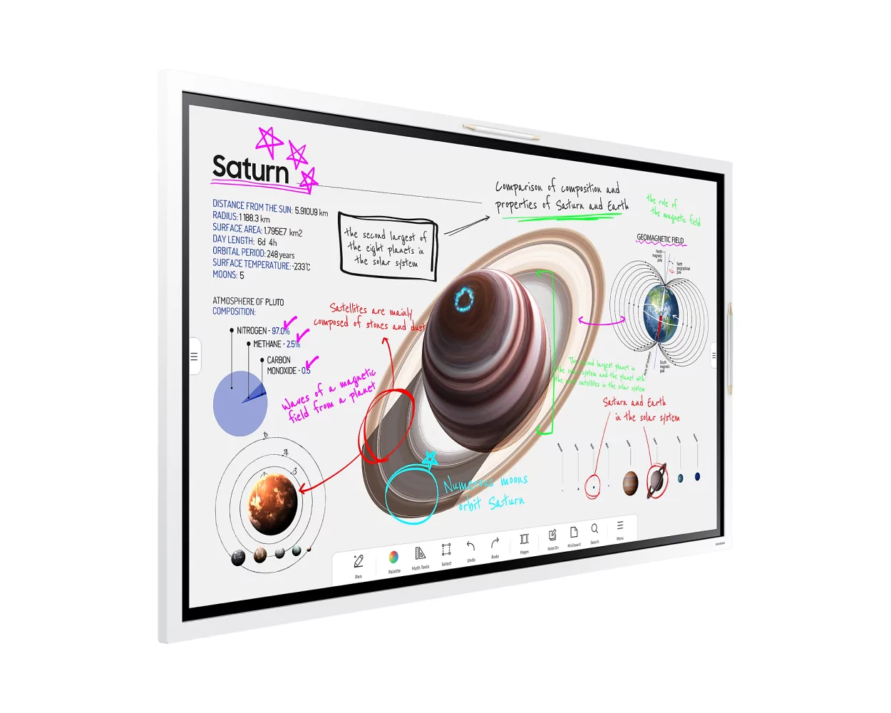 Интерактивный дисплей FLIP Samsung WM55B 3