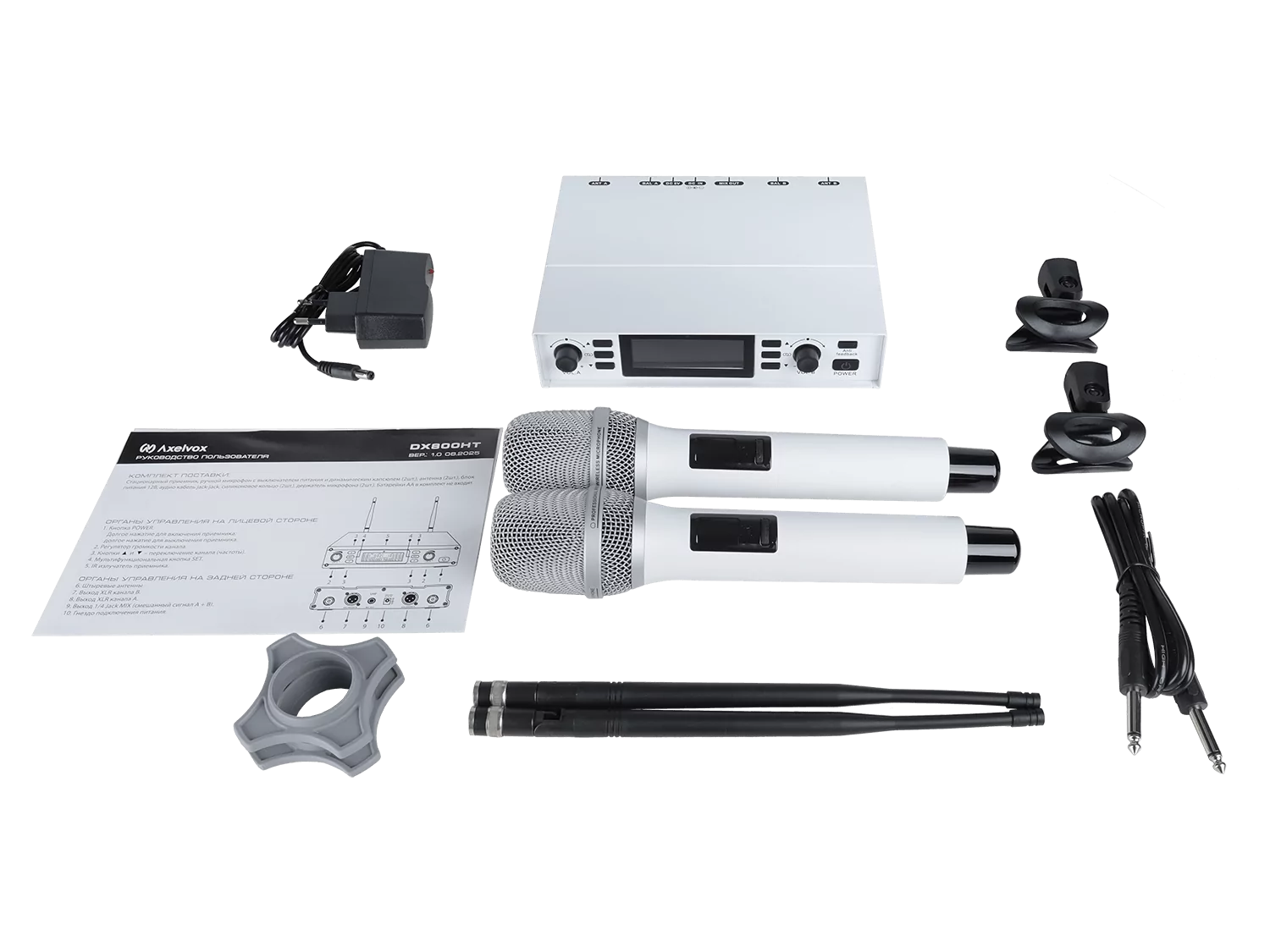 Микрофонная радиосистема Axelvox DX800SW 4
