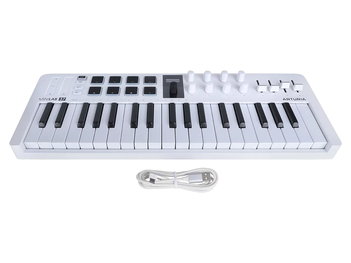 MIDI клавиатура Arturia MiniLAB 3 37 White 6
