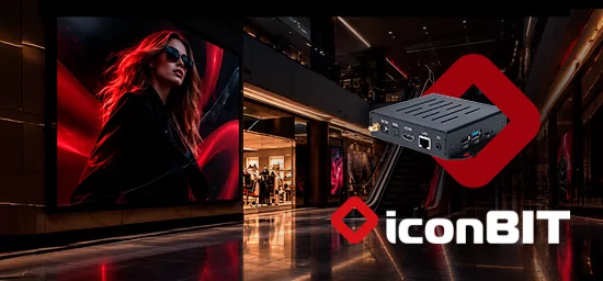 iconBIT DS1 (модель TRS2044) — обновленный медиаплеер для Digital Signage с PoE в комплекте