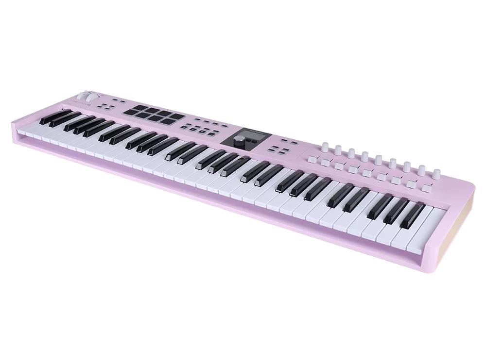 MIDI клавиатура Arturia KeyLab Essential 61 mk3 Rose Quartz 4