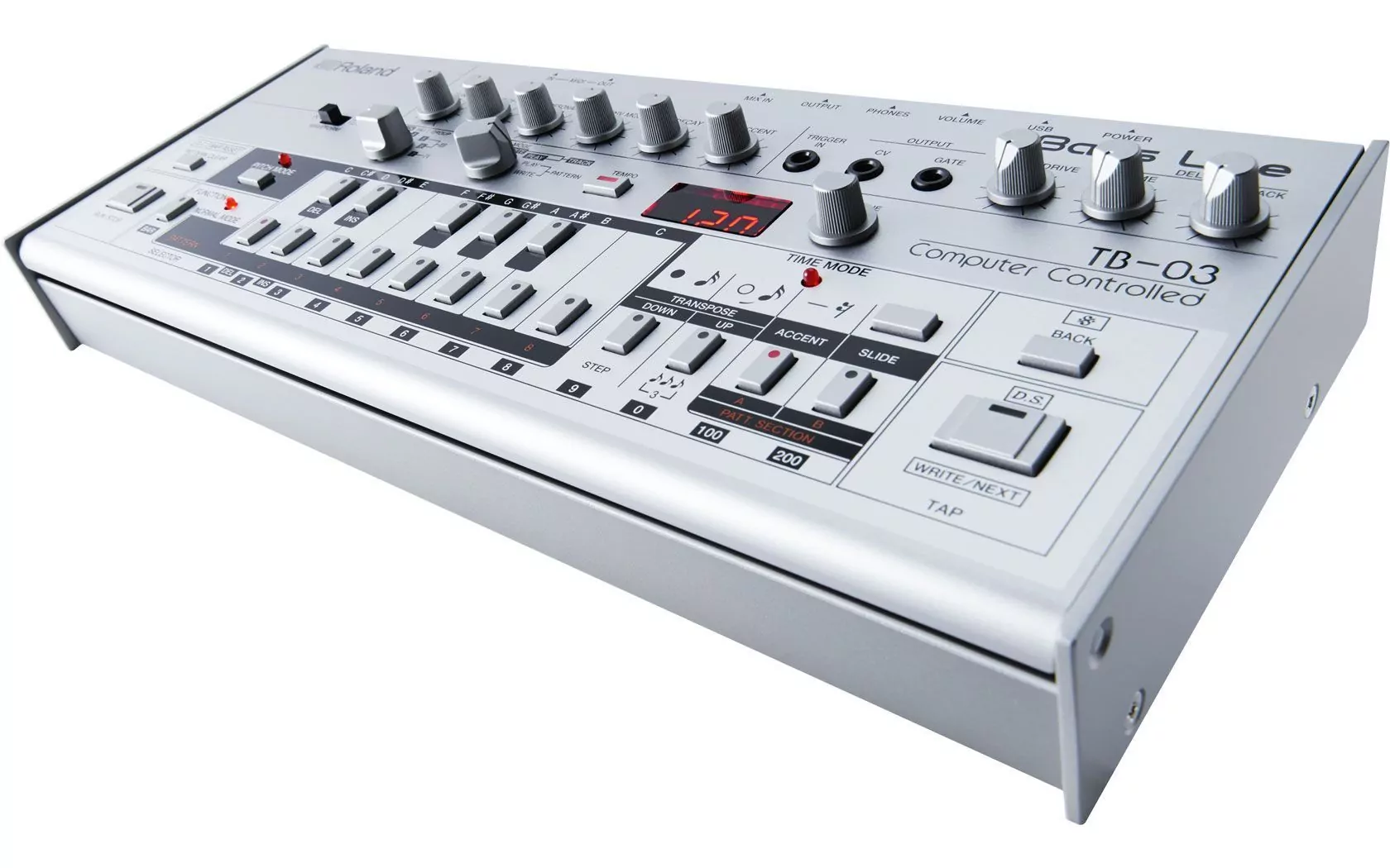 Компактный басовый синтезатор ROLAND TB-03 2