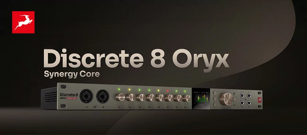Antelope Audio Discrete 8 Oryx – мощный инструмент для звукорежиссёров и гибридных студий 