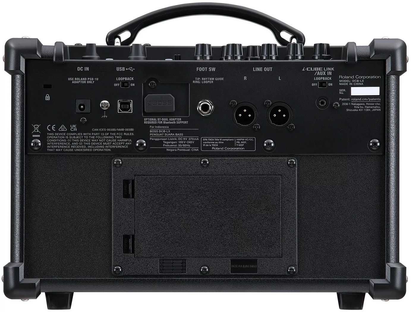 Компактный басовый комбоусилитель BOSS DCB-LX 3