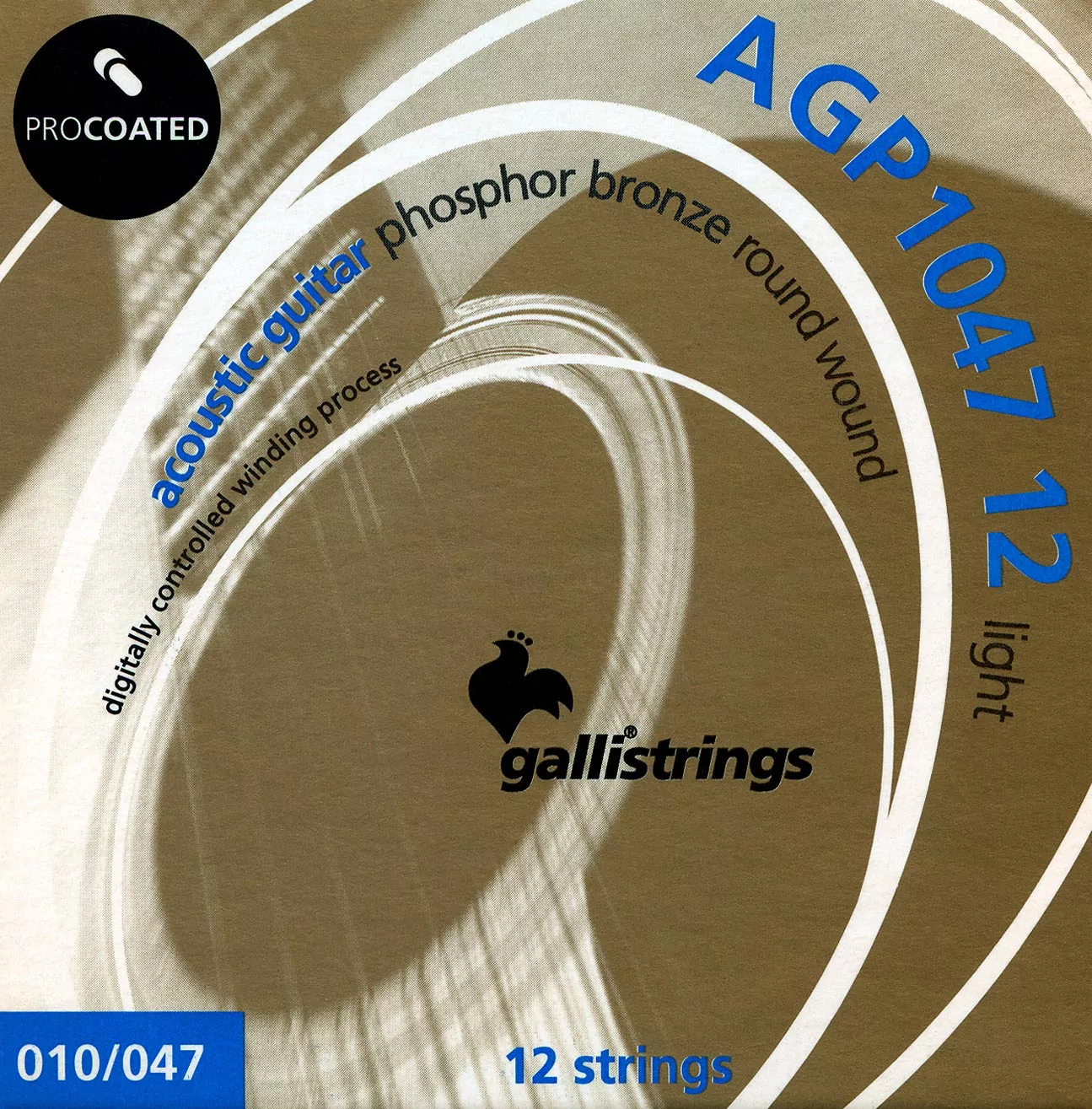 Комплект струн GALLI STRINGS AGP1047-12