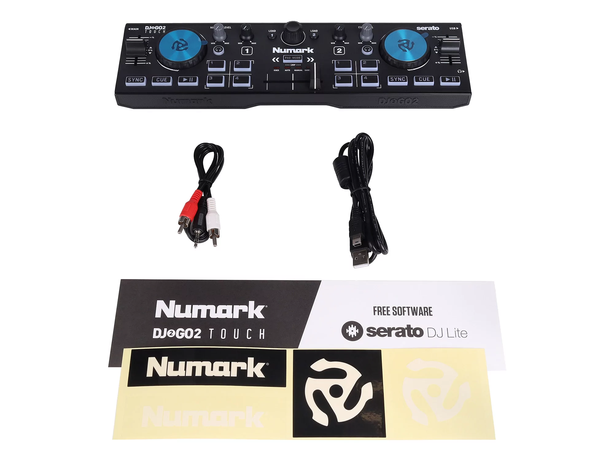 Микшер-семплер (контроллер) Numark DJ2GO2 Touch 13