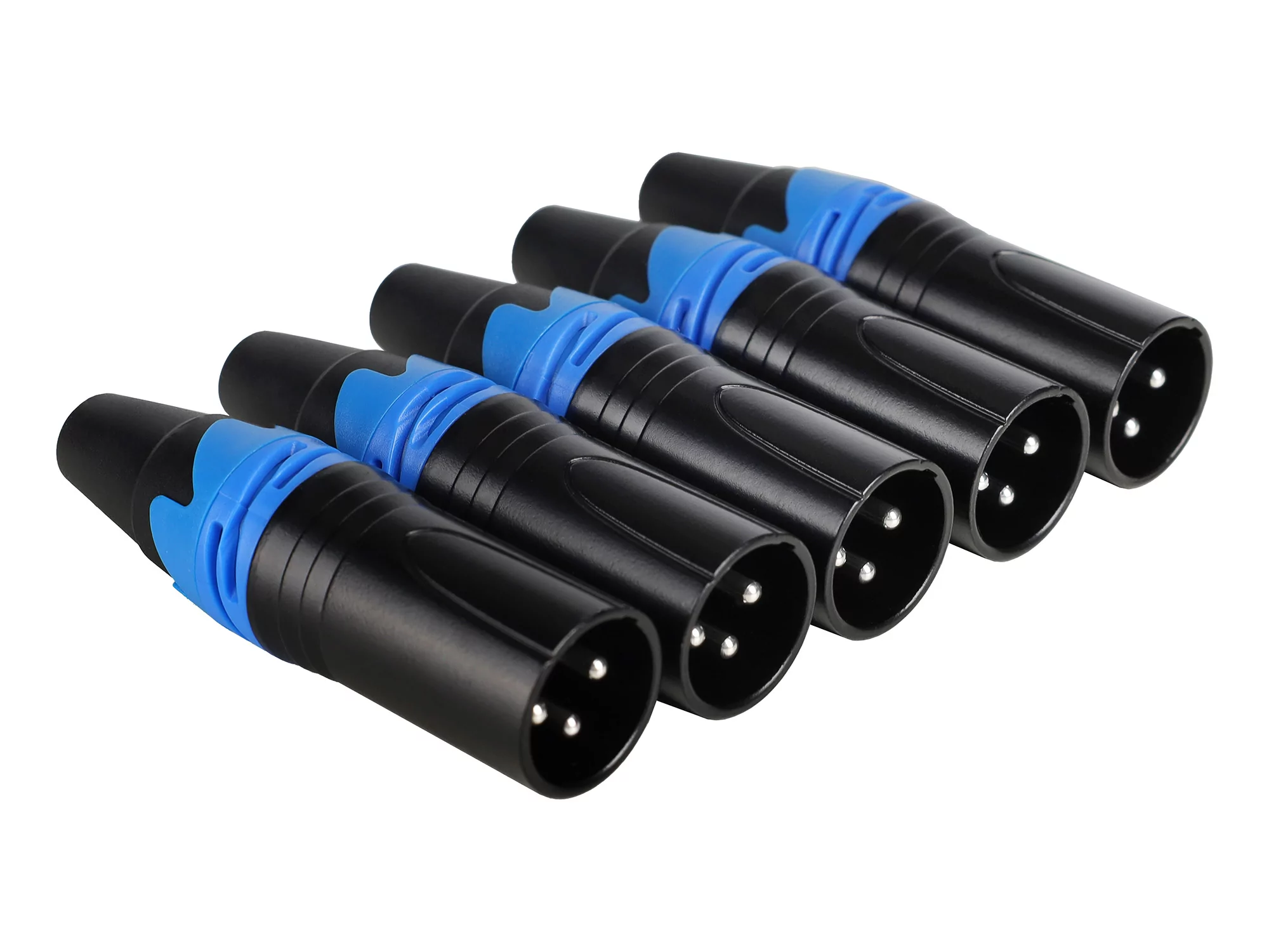 Комплект кабельных разъемов Wize WXLR-3PM-5 8