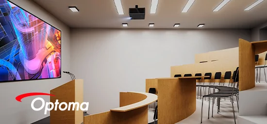 Optoma ZK608TST – короткофокусный лазерный проектор 4K UHD