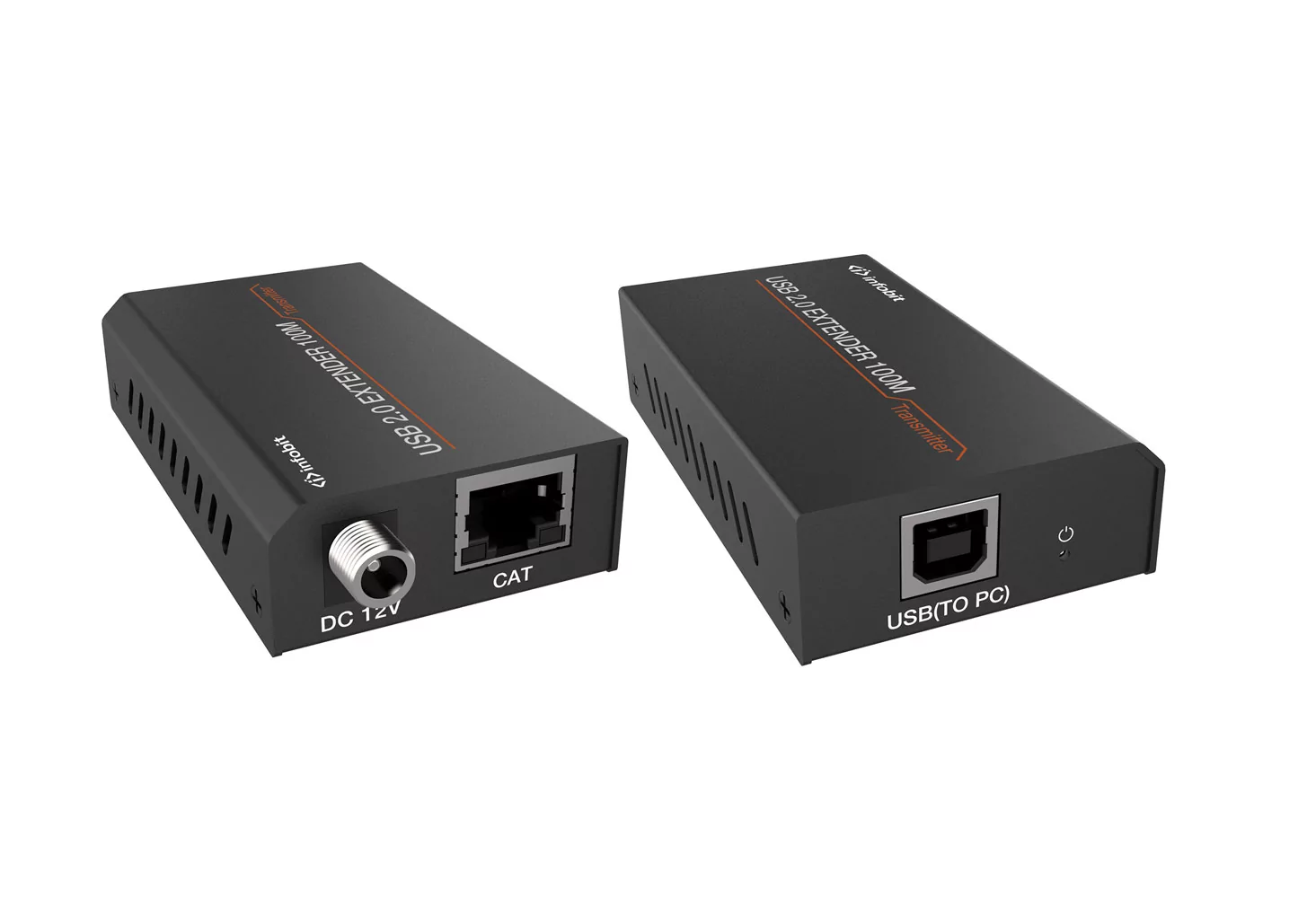 Комплект удлинителя сигнала Infobit iTrans USB2-TR100 2