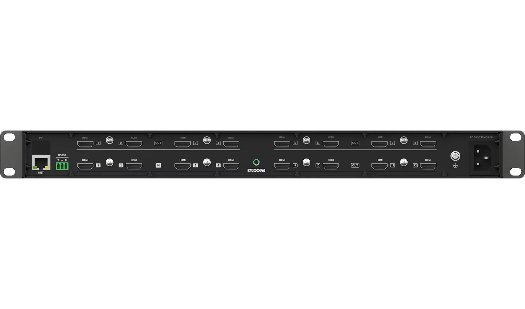 Контроллер видеостены 1U Digibird DB-VWC2-ROC-4H12H 4