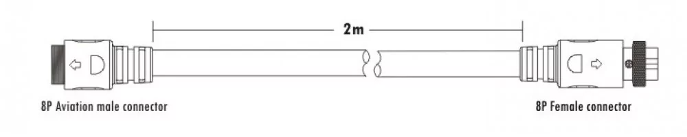 Кабель удлинительный ITC TS-02L 2
