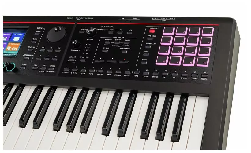 Синтезатор/рабочая станция ROLAND FANTOM-06 7