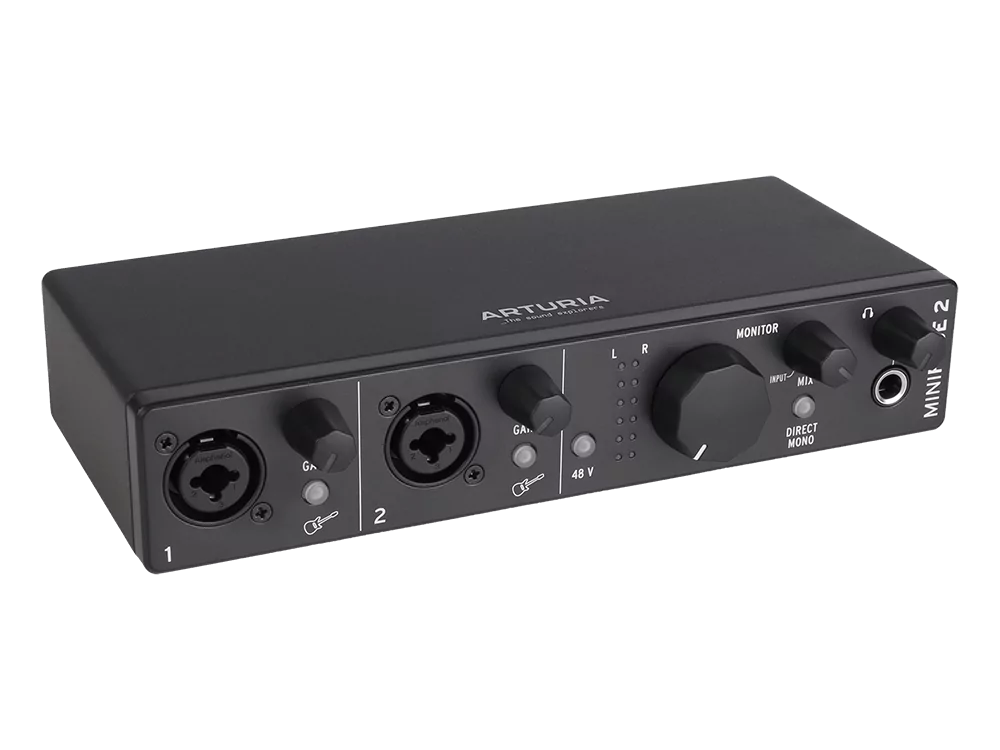 Аудиоинтерфейс USB Arturia MiniFuse Recording Pack Black 6