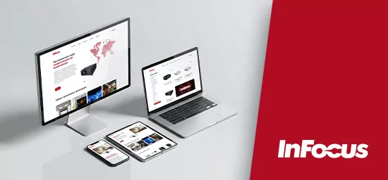 Компания InFocus запустила новую версию русскоязычного сайта