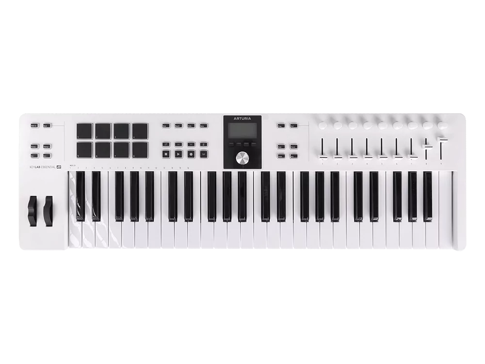MIDI клавиатура Arturia KeyLab Essential 49 mk3 White