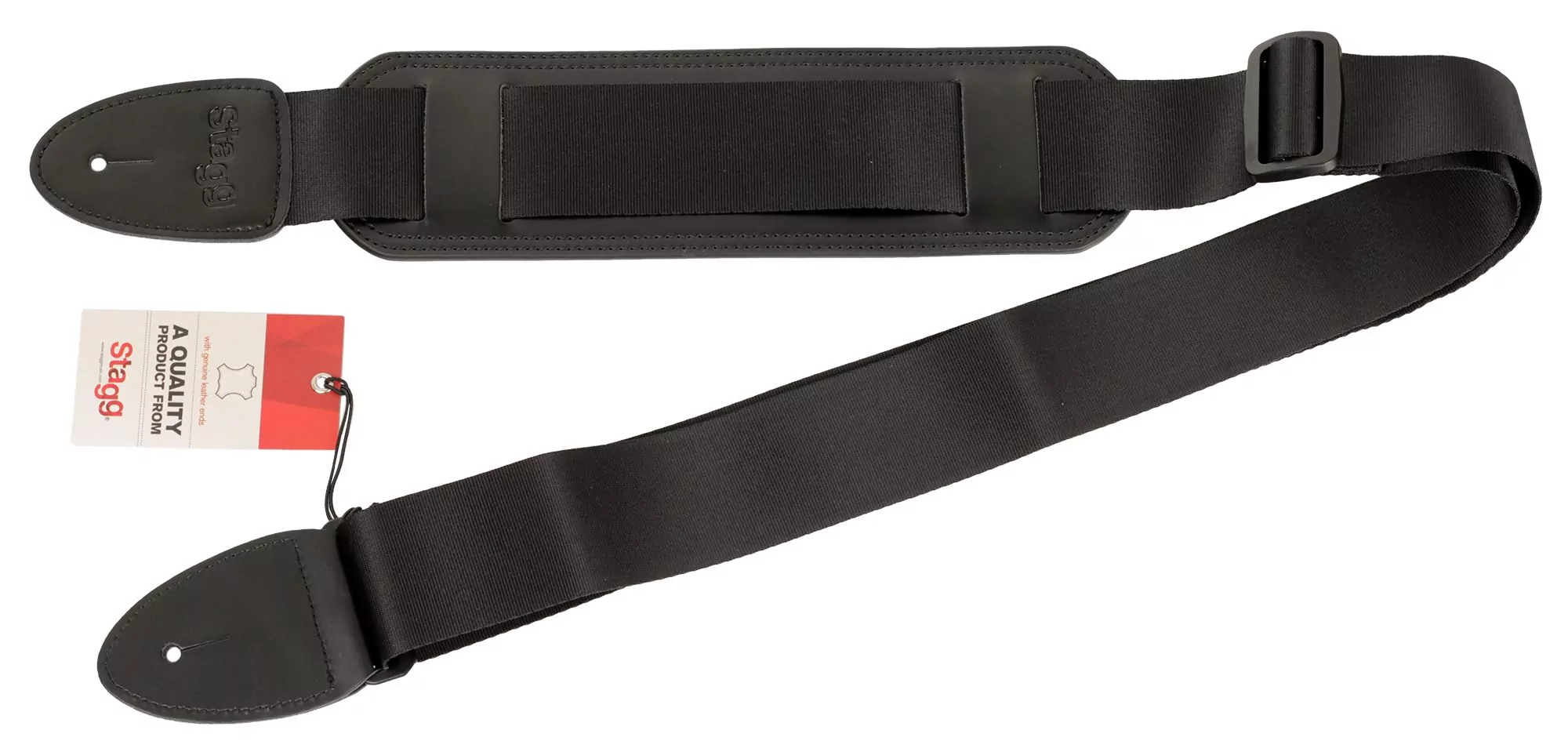 Ремень для гитары STAGG SN5 SHP BLK 2