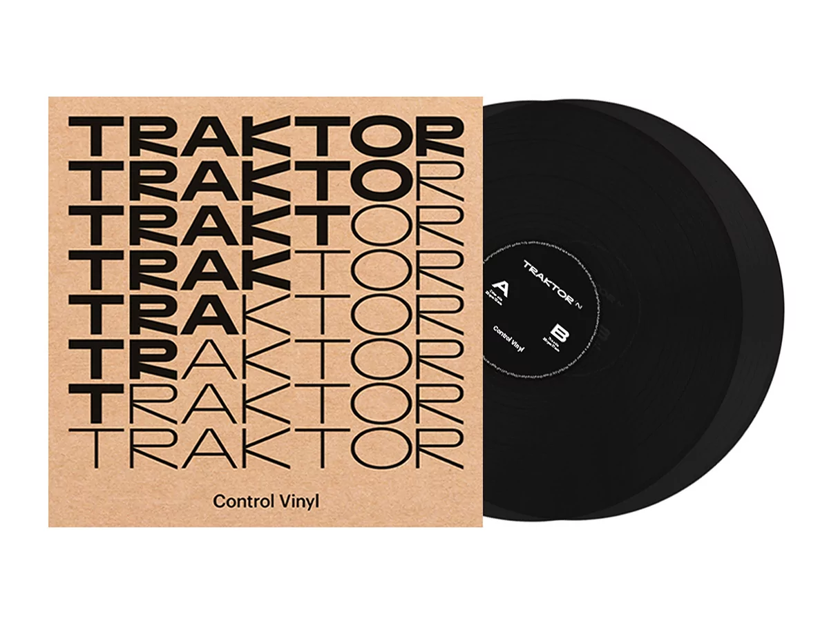 Виниловый диск с таймкодами Native Instruments Traktor Control Vinyl Black