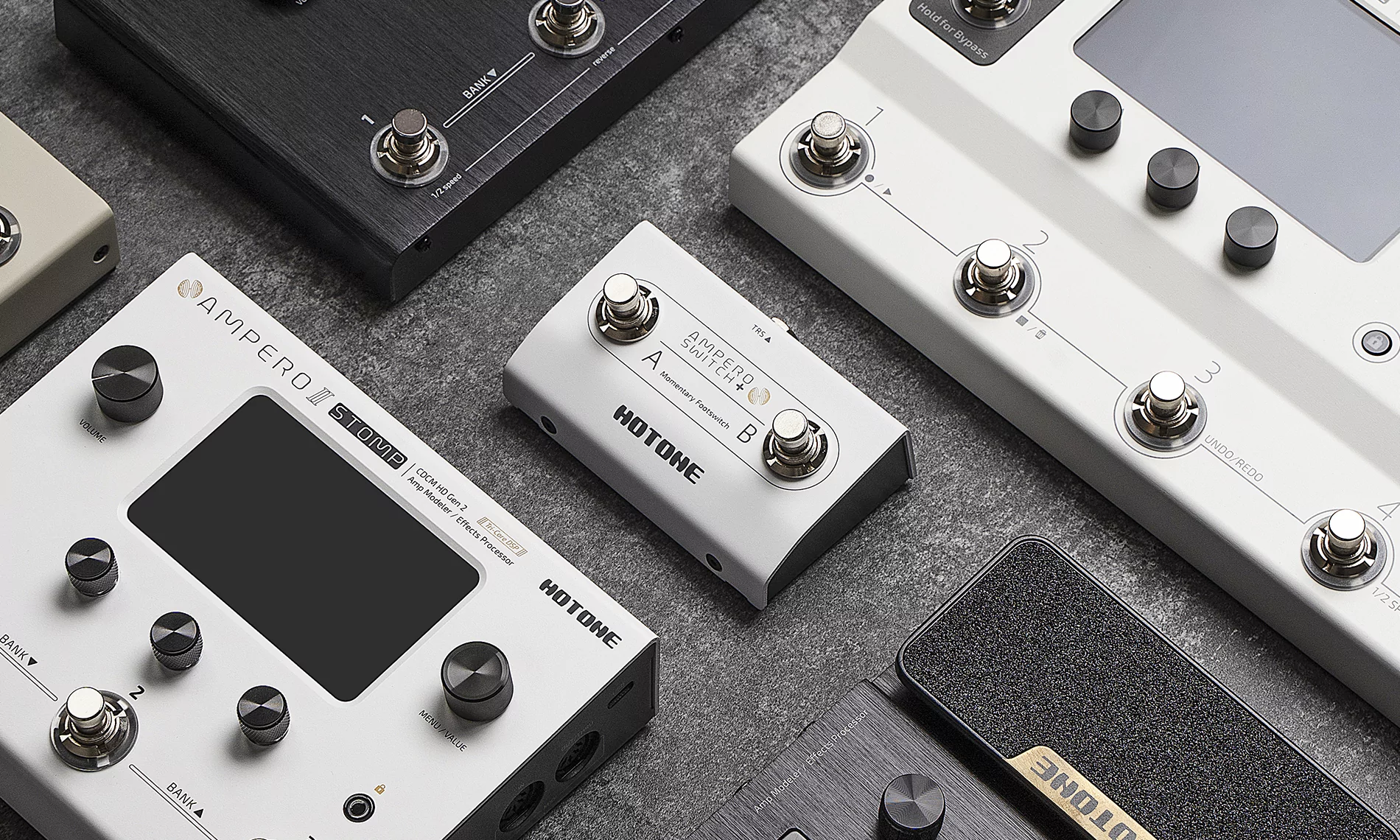 Двойной ножной переключатель Hotone Ampero Switch+ 8