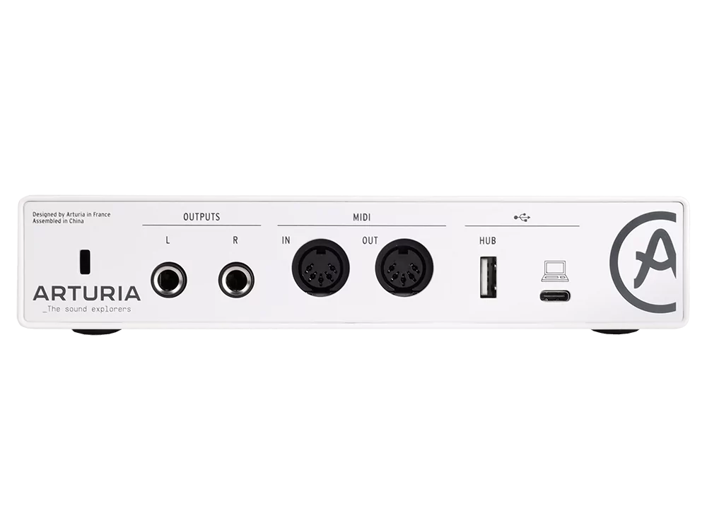 Аудиоинтерфейс USB Arturia MiniFuse 2 White 5