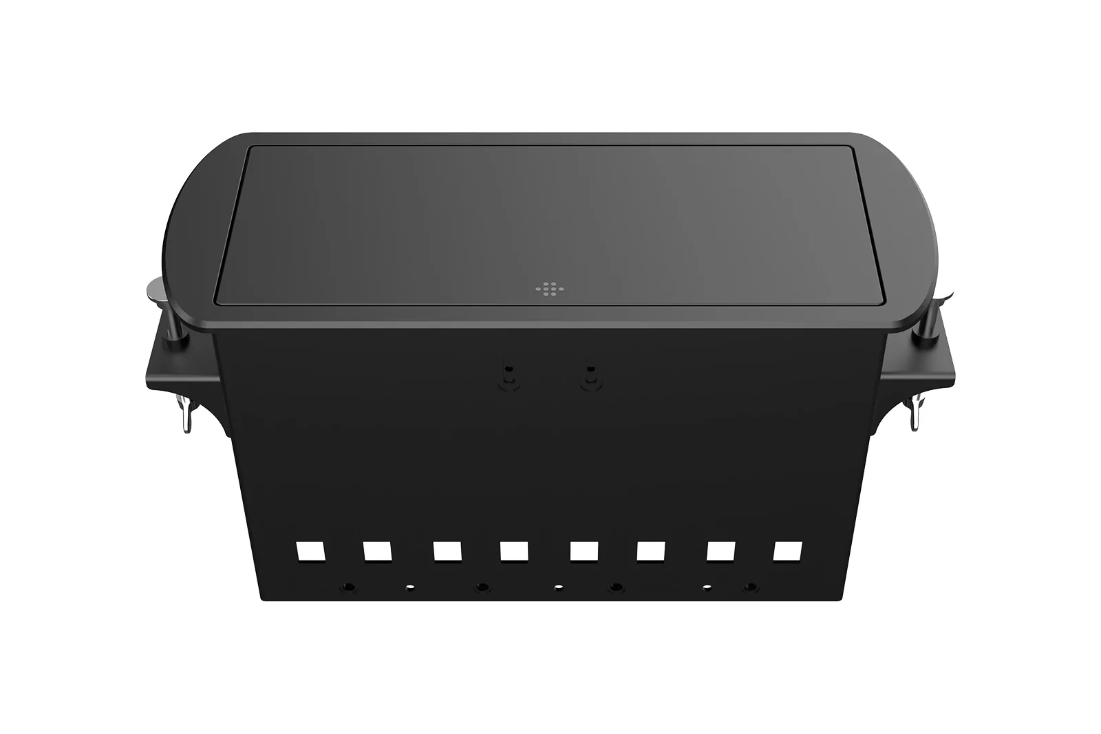 Прямоугольный металлический корпус Wize Pro WRTS-M-8CBOX-B 3