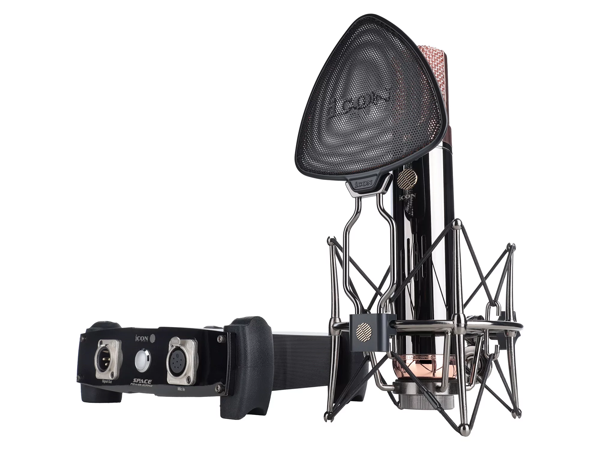 Профессиональный студийный ламповый микрофон Icon Space 251