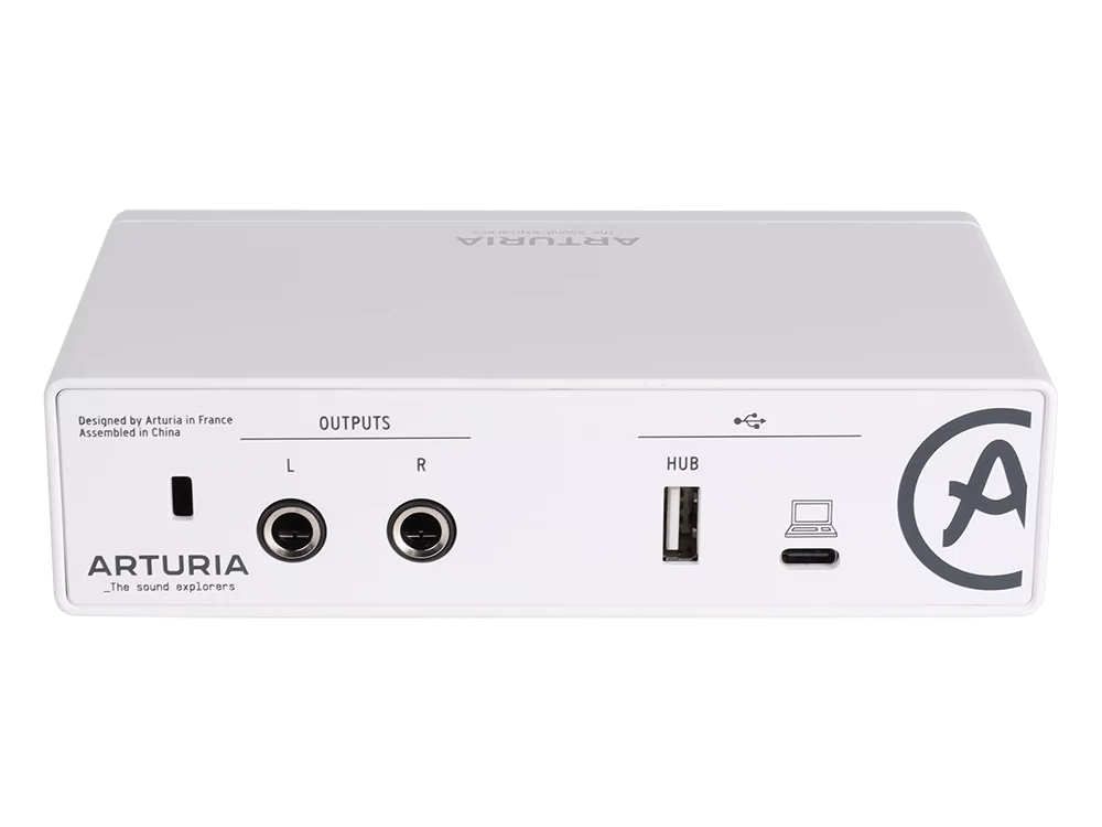Аудиоинтерфейс USB Arturia MiniFuse 1 White 5