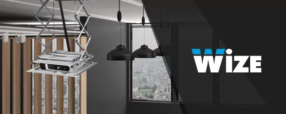 Моторизованные лифты Wize для проекторов: новые возможности для потолочных инсталляций
