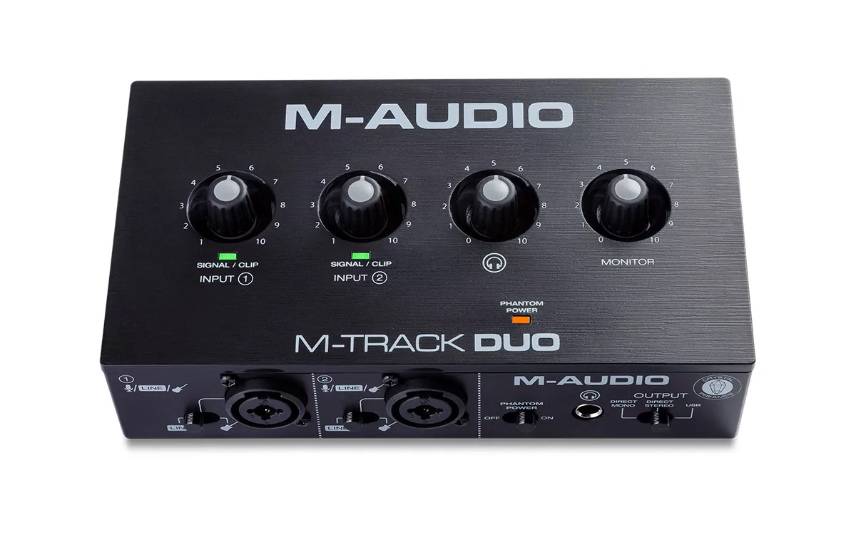 Аудиоинтерфейс USB M-audio M-Track Duо