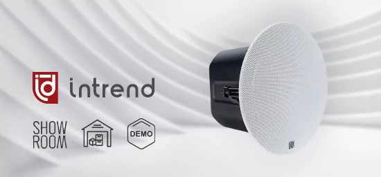 Intrend ITSPK-650CPD — сетевой потолочный громкоговоритель с Dante 