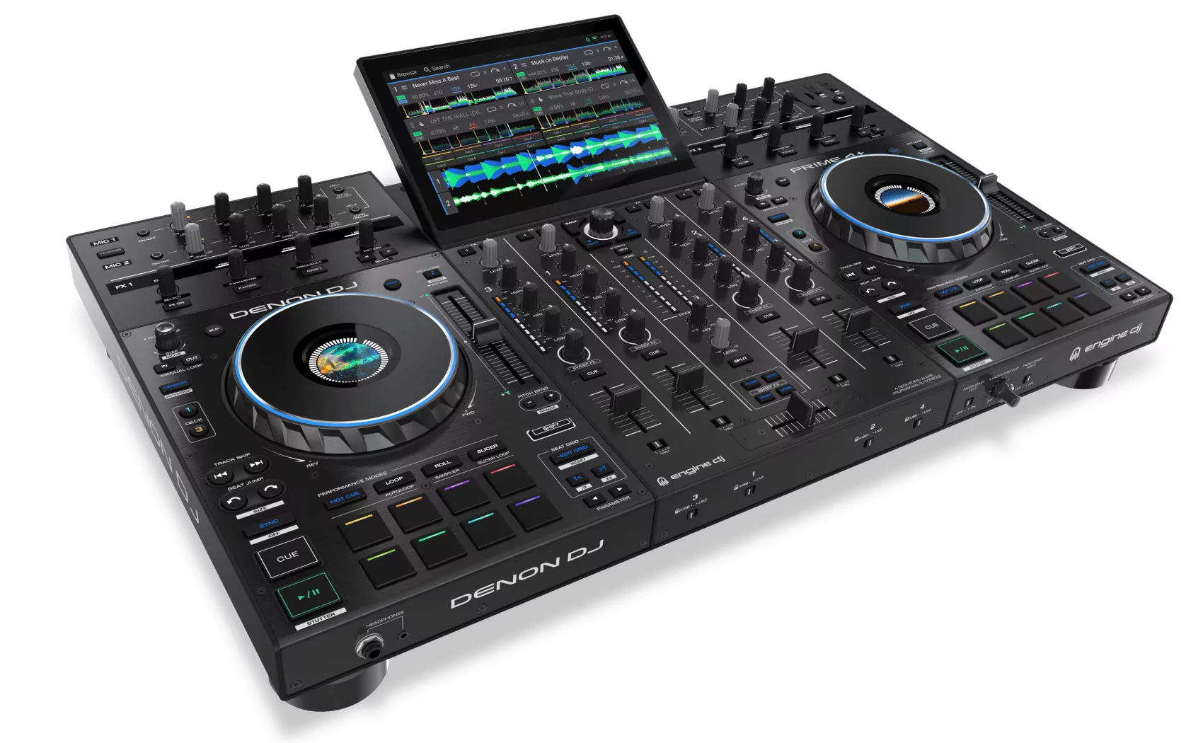 Микшер-семплер (контроллер) Denon DJ Prime 4+