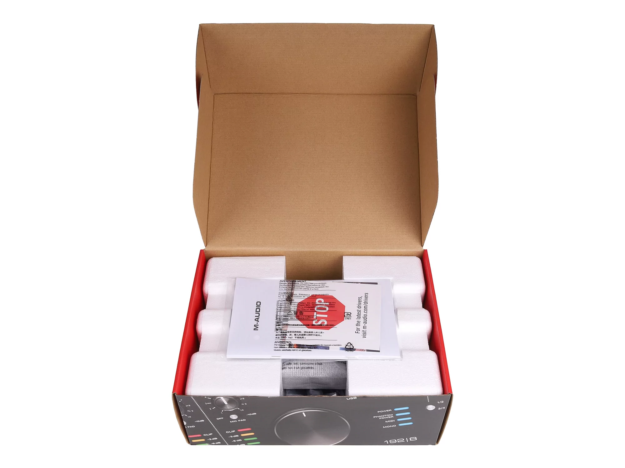 Аудиоинтерфейс USB M-audio AIR 192 8 15
