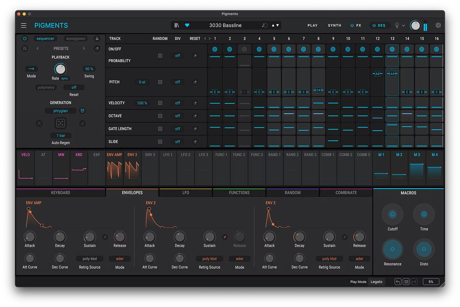 Электронная лицензия Arturia Pigments 7 (electronic license) 9