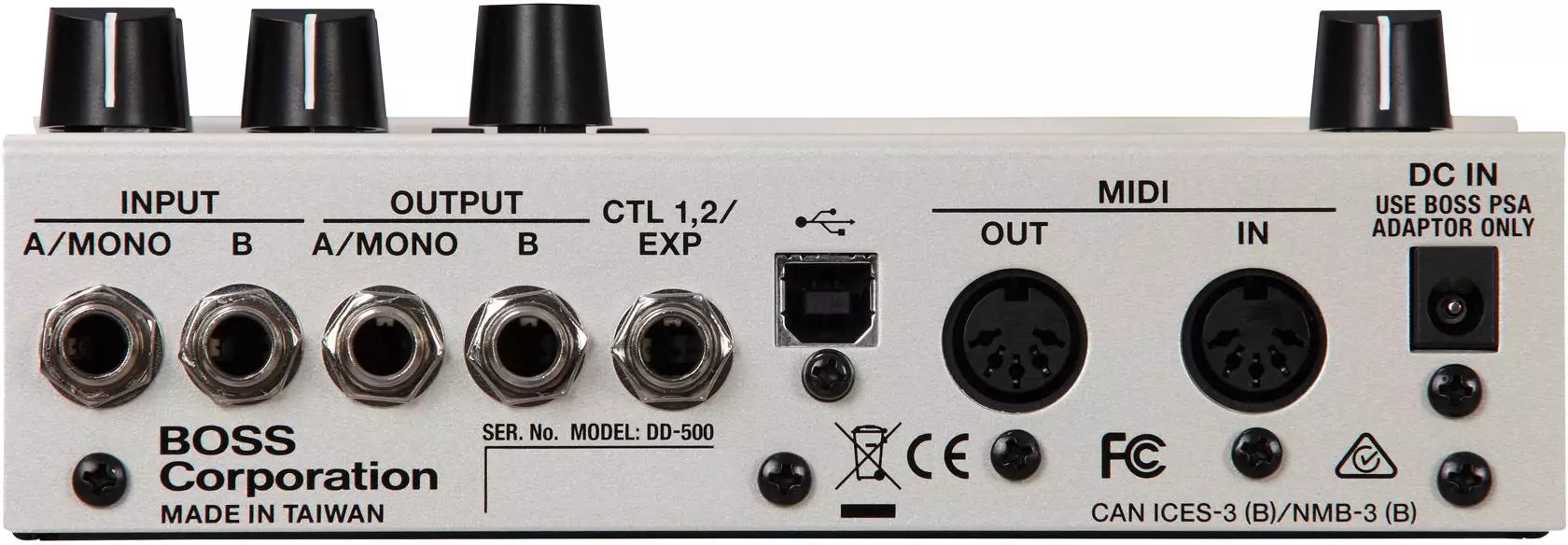 Флагманская педаль цифровой задержки BOSS DD-500