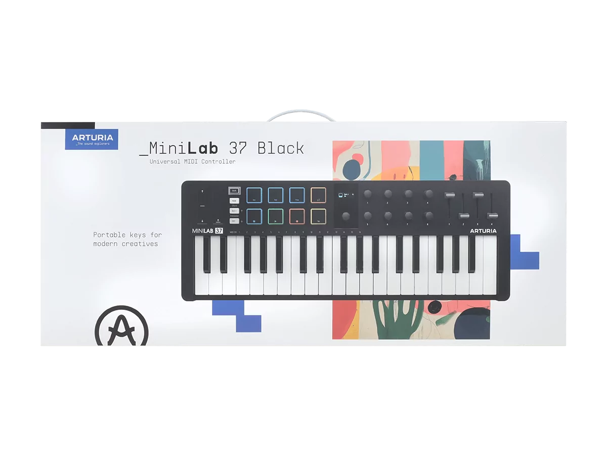 MIDI клавиатура Arturia MiniLAB 3 37 Black 12