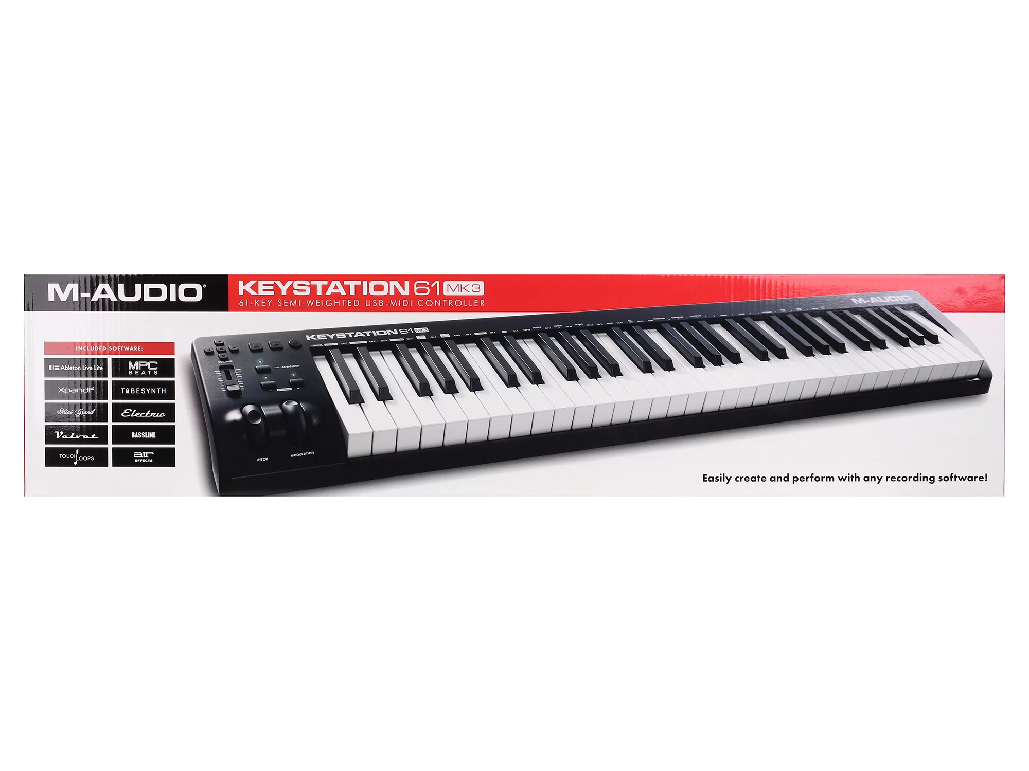 MIDI клавиатура M-audio Keystation 61 MK3 15