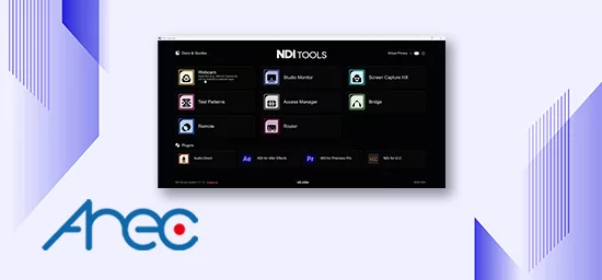 Видеогид: как использовать станции AREC в качестве веб-камер по NDI|HX?