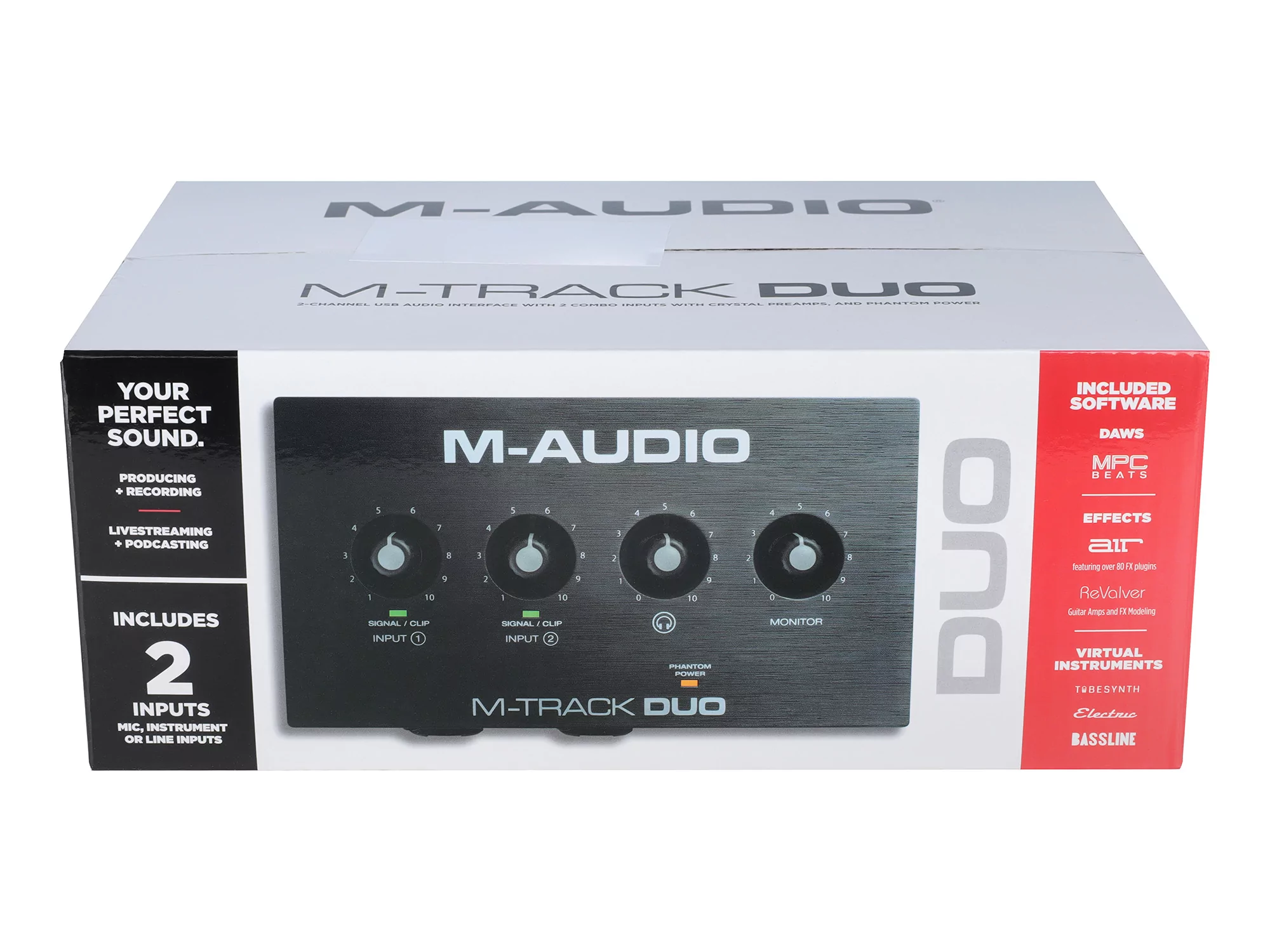 Аудиоинтерфейс USB M-audio M-Track Duо 14