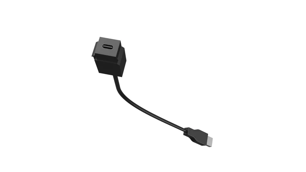 Модуль USB Type-C (мама) - USB A (папа) Wize Pro WRTS-RR-USBC 2