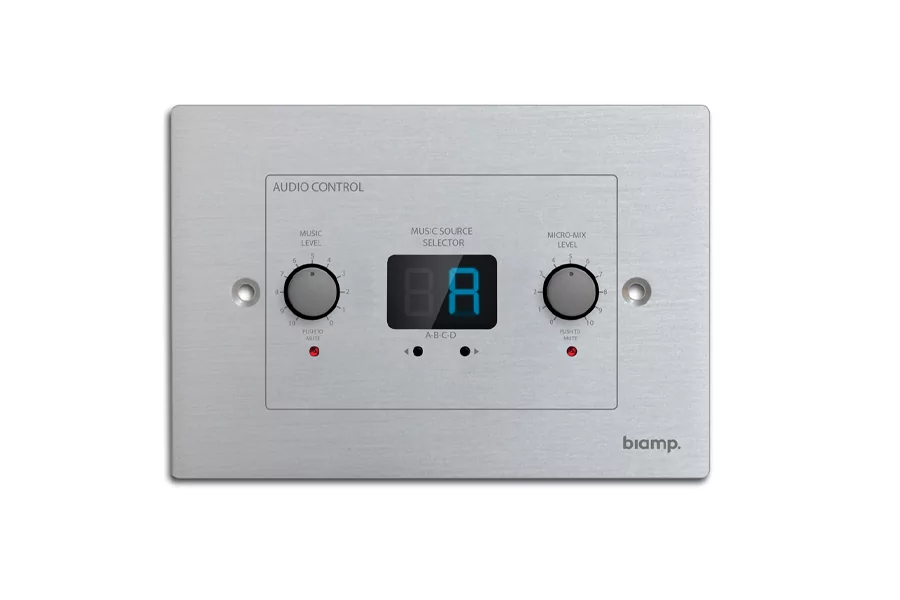 Настенная панель управления Biamp ZONE4R