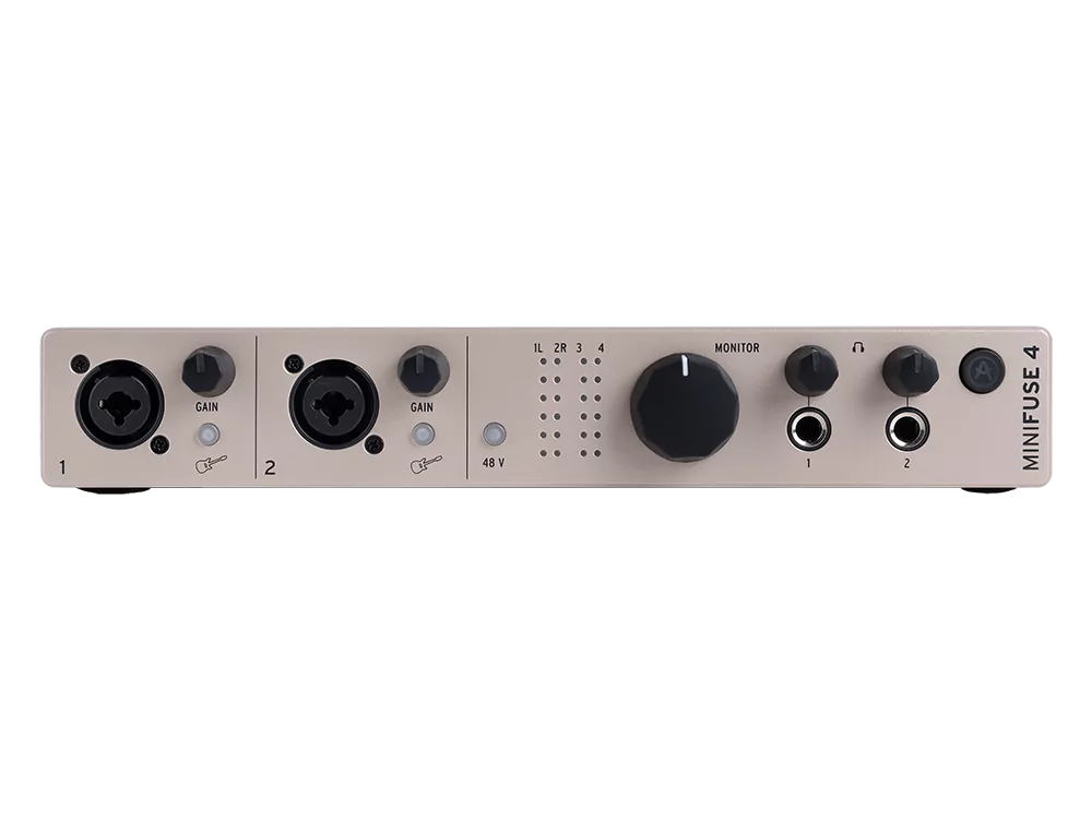 Аудиоинтерфейс USB Arturia MiniFuse 4 Champagne 3