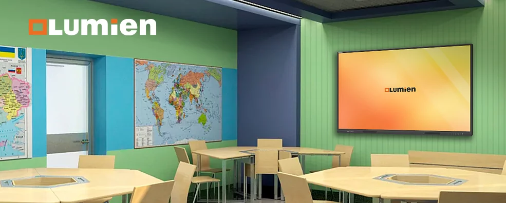 Интерактивные панели LUMIEN бюджетной серии 02SL