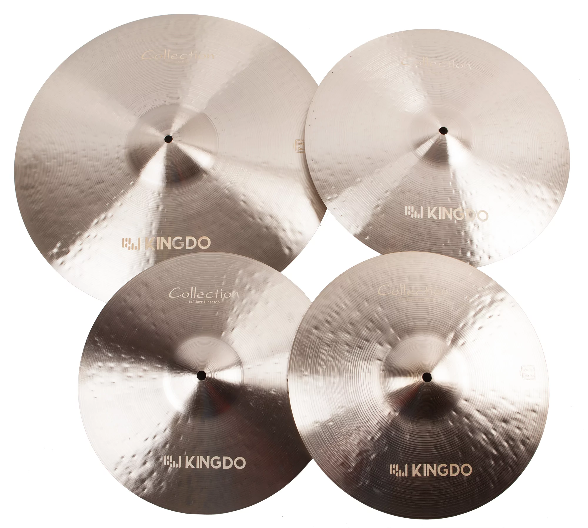 Комплект тарелок: Hi-Hat14" KINGDO COLLECTION JAZZ SET 14"+16"+20" 3