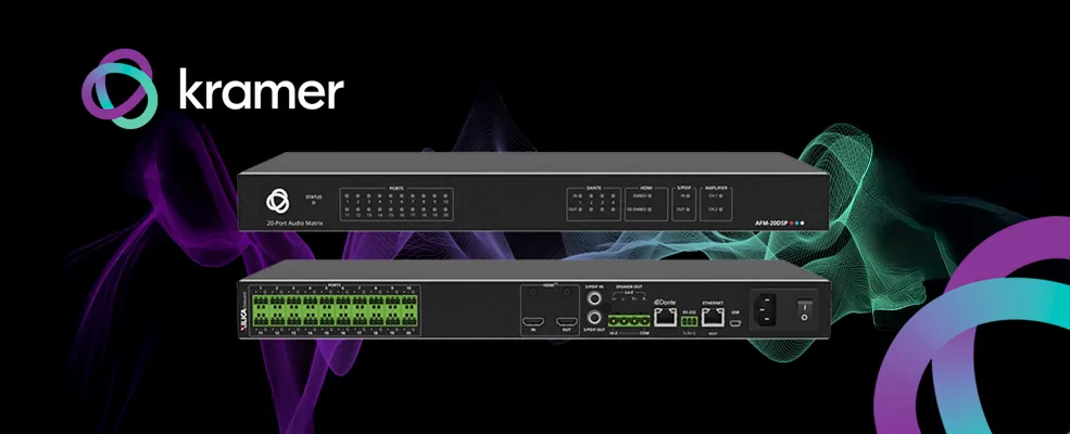 Решения Kramer с поддержкой технологии Dante