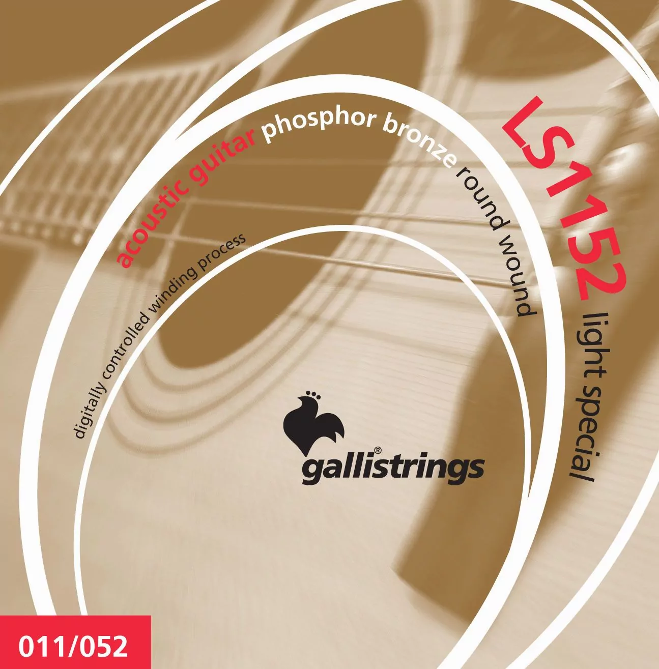 Комплект струн GALLI STRINGS LS1152 LIGHT SPECIAL