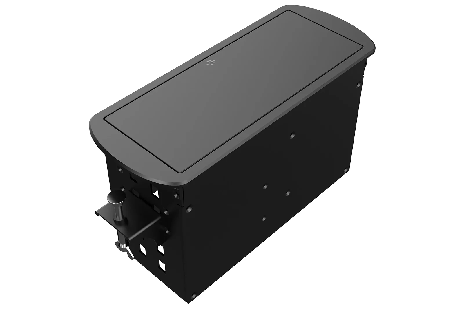 Прямоугольный металлический корпус Wize Pro WRTS-M-8CBOX-B 7